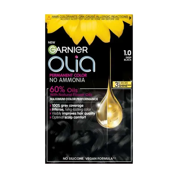 GARNIER OLIA FARBA ZA KOSU 1.0 NIGHT BLACK 