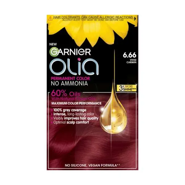 GARNIER OLIA FARBA ZA KOSU 6.66 CARMIN ECLATANT 