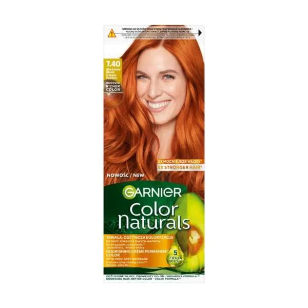 GARNIER FARBA ZA KOSU COLOR NATURALS 7.40 COPPER PASSION 