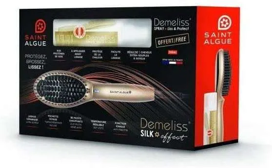 DEMELISS SILK EFFECT SET ELEKTRICNA CETKA + LOSION ZA ZASTITI KOSE 200ML