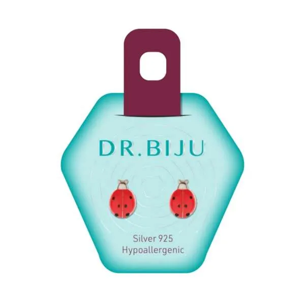 DR. BIJU MINDJUSE LADYBUG 8.0 MM SILVER 
