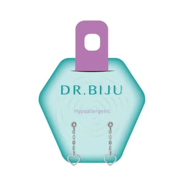 DR. BIJU MINDJUSE DROP HEARTH 3,3 MM CRYSTAL 