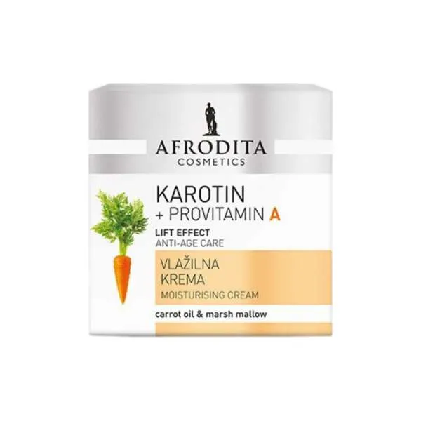 AFRODITA KAROTIN + PROVITAMIN A KREMA HIDRATANTNA 50ML 