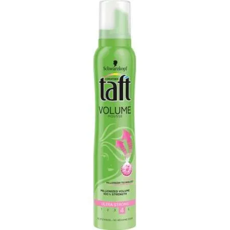 TAFT PJENA ZA KOSU VOLUME POWER ZELENA 200ML 