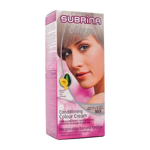 SUBRINA CHARM 30/3 SPEC.SV.CENDRE BLOND NOVA 