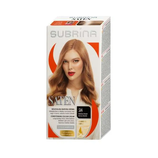 SUBRINA SATEN 58 MEDENO PLAVA 