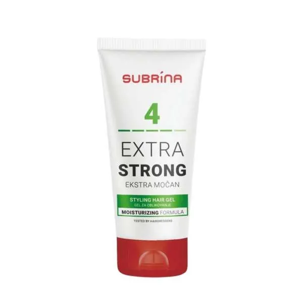SUBRINA GEL ZA KOSU EXTRA STRONG 4 150ML 
