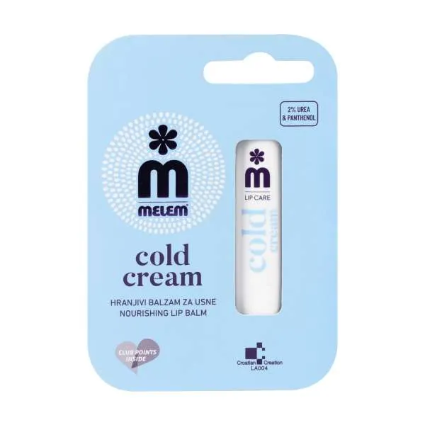MELEM BALZAM ZA USNE COLD CREAM 4.5G 