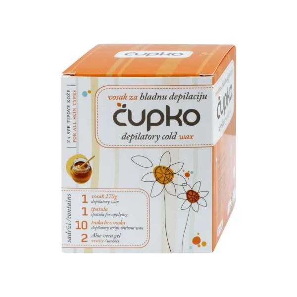 CUPKO VOSAK ZA HLADNU DEPILACIJU 270G 