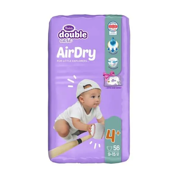 VIOLETA PELENE AD 4+ 56/1 (9-20KG MAXI PLUS)  + VLAŽNE MARAMICE GRATIS 