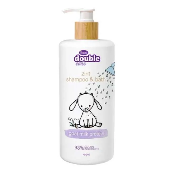 VIOLETA BABY 2U1 SAMPON  I KUPKA DOUBLE CARE 400ML 