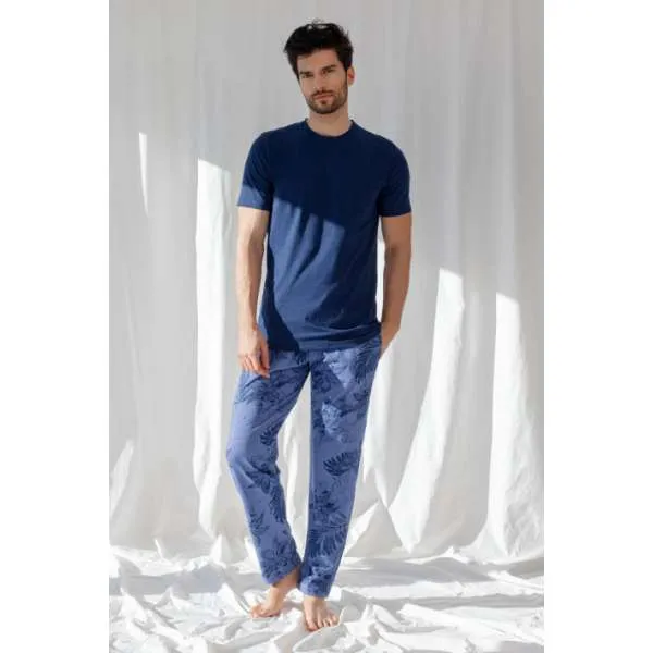 MANNERS PANTALONE SA RANFLOM HARI DEZEN TROPIC PALME 