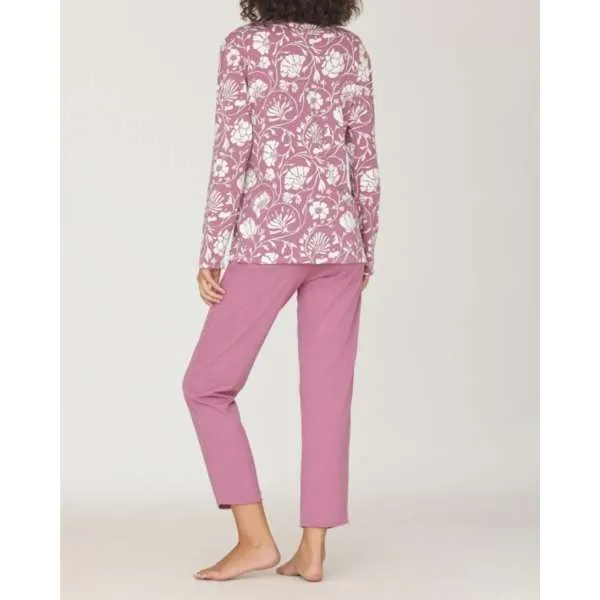 A.RAS Z.PIDZAMA D-R ESMA DEZEN CVIJECE-MAUVE 50 2024 