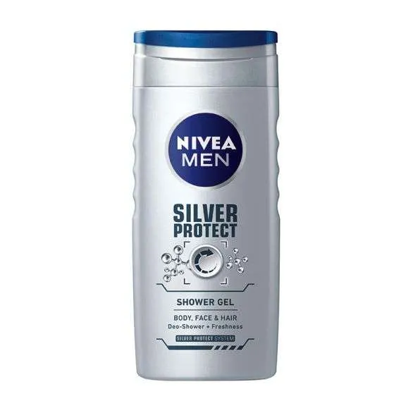 NIVEA GEL ZA TUSIRANJE SILVER 250 ML M 