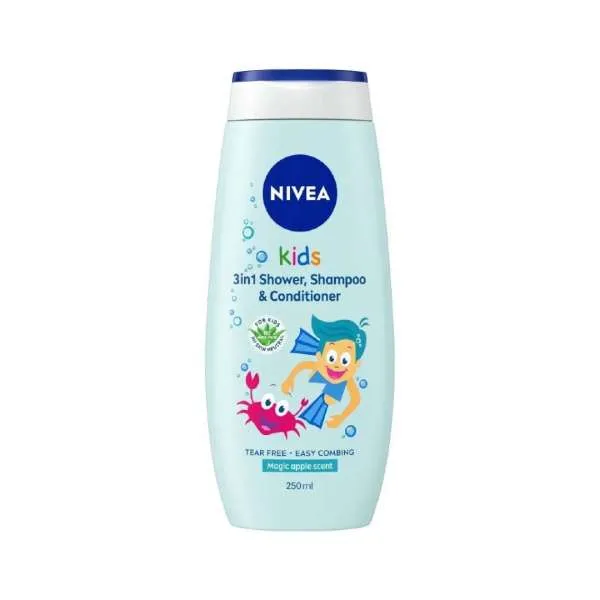 NIVEA GEL ZA TUSIRANJE 3U1 ZA DJECAKE 250ML 