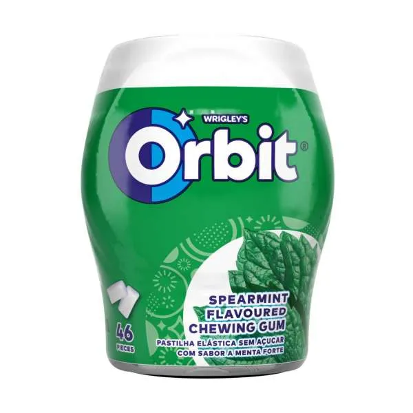 ORBIT ŽVAKE SPEARMINT 46 KOMADA 