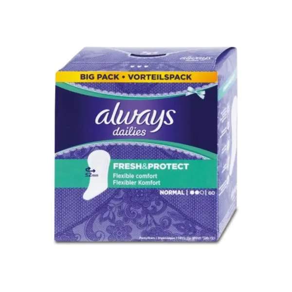 ULOSCI ALWAYS LINERS NORMAL 60PCS 