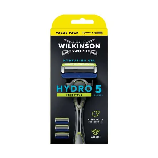 WILKINSON HYDRO SILK 5 BLADES 3'S 
