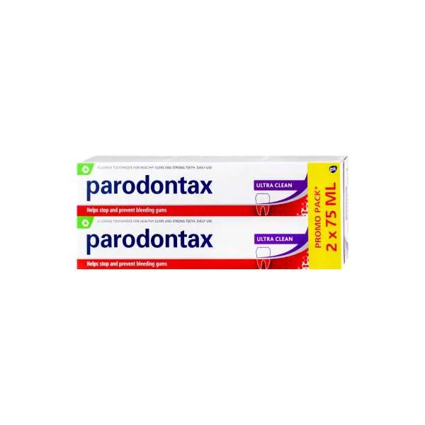 PARADONTAX PASTA ZA ZUBE ULTRA CLEAN DUOPACK 2X75ML 