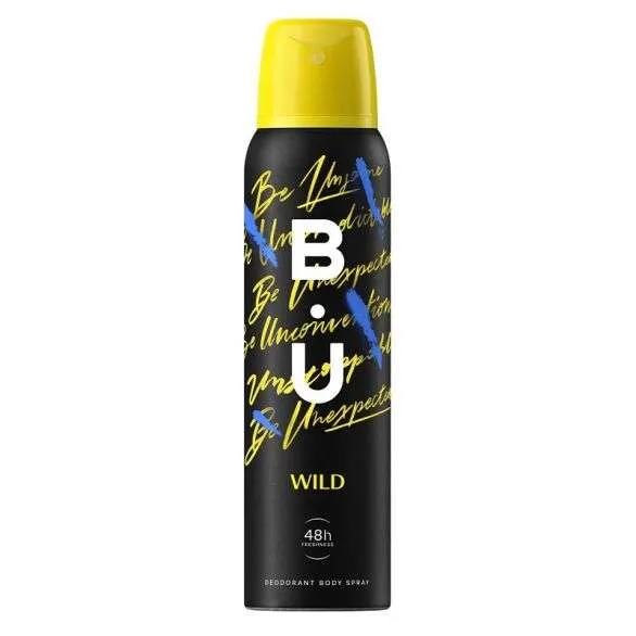 ED B.U. Dezodorans WILD150ML ZUTI 