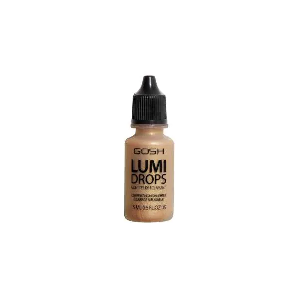 GOSH HIGHLIGHTER LUMI DROPS 15ML 014 GOLD 