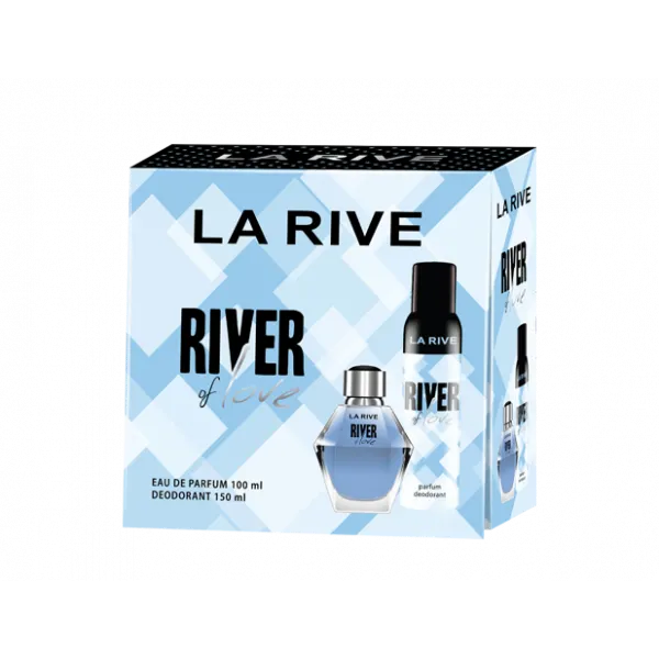LA RIVE SET RIVER OF LOVE - THIERRY MUGLER ANGEL EDP 90ML + DEO 150ML Z 
