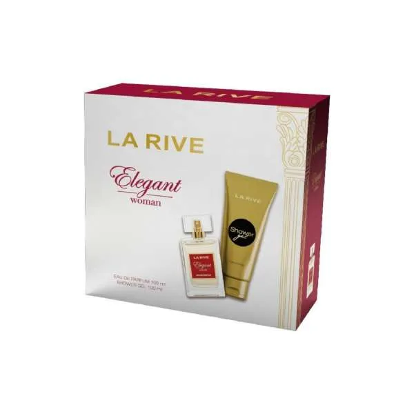 LA RIVE SET ELEGANT WOMAN - BACCARAT ROUGE 100ML + GEL ZA TUSIRANJE 100 ML Z. 