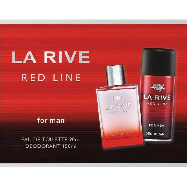 LA RIVE SET RED LINE EDT 90ML+DEO 150ML M. 