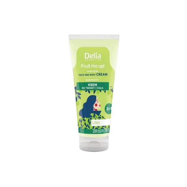 DELIA KREMA ZA LICE I TIJELO FRUIT ME UP LIMETA 200 ML 