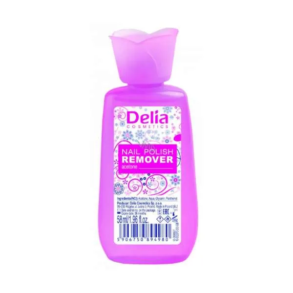 DELIA ODSTRANJIVAC LAKA SA ACETONOM 58ML 