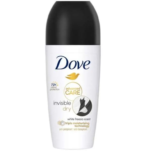 DOVE DEO ROLL-ON AC INVISIBLE DRY 50ML WOMEN 