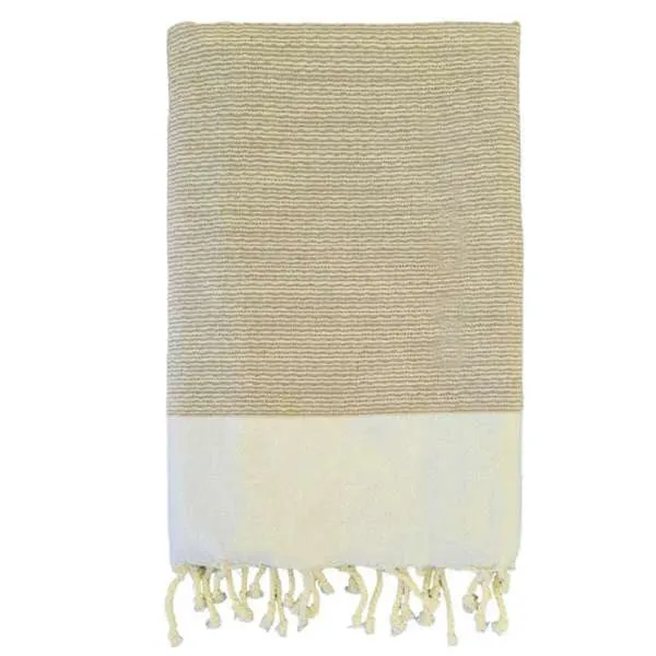 LA PLAGE PEŠKIR ZA PLAŽU ATHENA TAUPE 100X200 