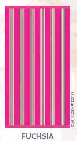 LA PLAGE PEŠKIR ZA PLAŽU MILONGA FUCHSIA 