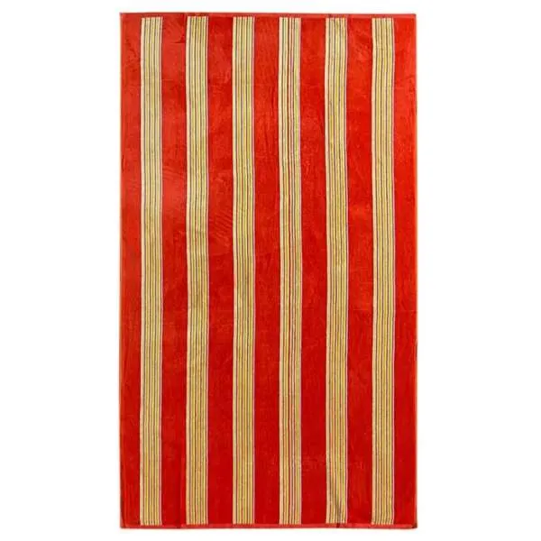 LA PLAGE PEŠKIR ZA PLAŽU MILONGA ROUGE 90X170 