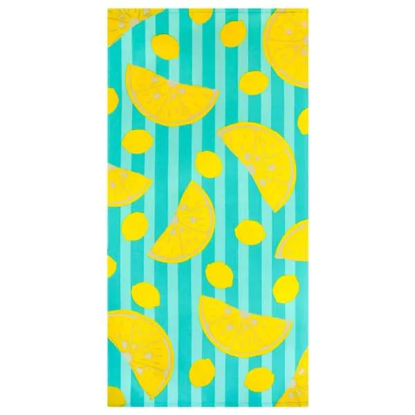 LA PLAGE PEŠKIR ZA PLAŽU POP CITRON 75X150 