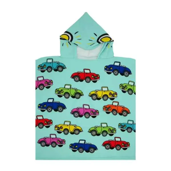 LA PLAGE PEŠKIR ZA PLAŽU PONCHO CARS 60X120 
