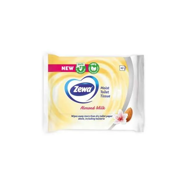 ZEWA VLAZNI TOALET PAPIR ALMOND MILK 42/1 
