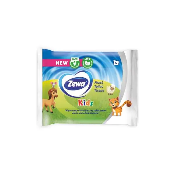 ZEWA VLAZNI TOALET PAPIR KIDS 42/1 