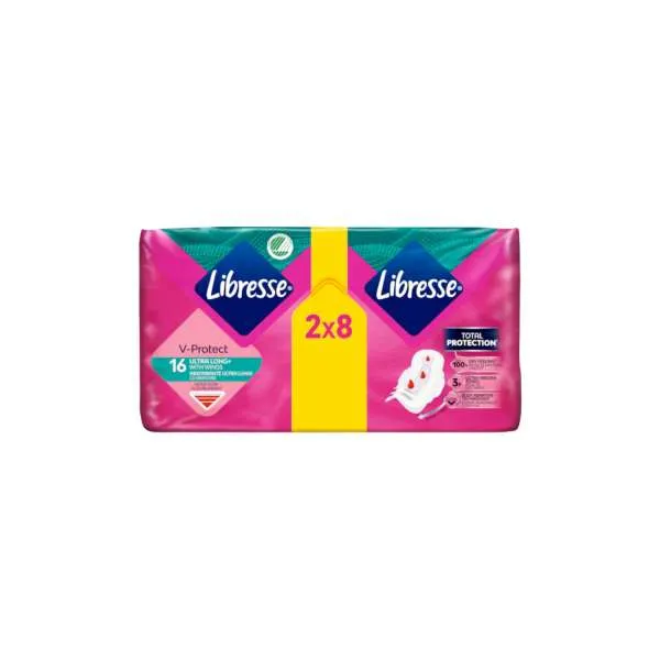 LIBRESSE ULOSCI INVISIBLE 8 SUPER WING 2 X 8 