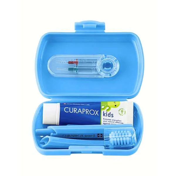 CURAPROX DJEČIJI PUTNI SET PLAVI 
