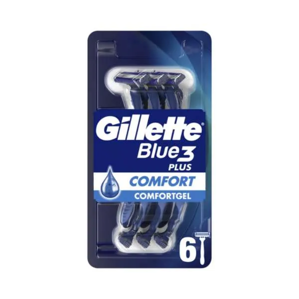 GILLETTE BLUE 3 REGULAR 6`S 