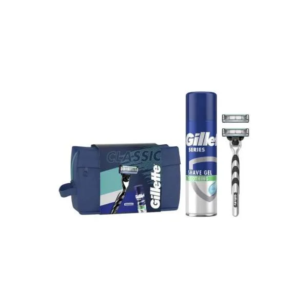 GILLETTE KOM. XMAS22 MAT 2UP + SOOTHING GEL 200ML 