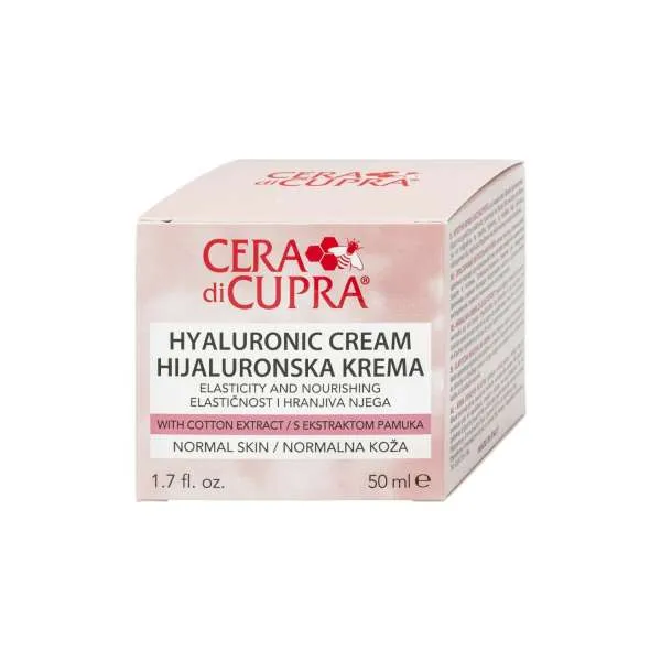 CERA DI CUPRA HIJALURONSKA KREMA ELASTICITY-ZA NORMALNU KOZU 50 ML 