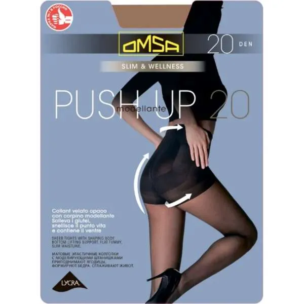 CAR.OMSA PUSH UP 20 CARAMELLO 2 
