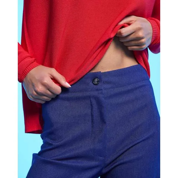 SISI PANTALONE ENJOY Y810 BLU JEANS  L 