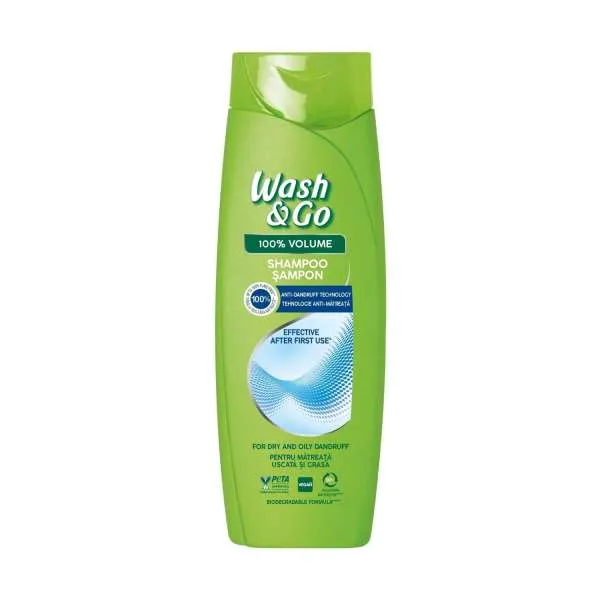 WASH&GO SAM. PROTIV PERUTI 180ML 