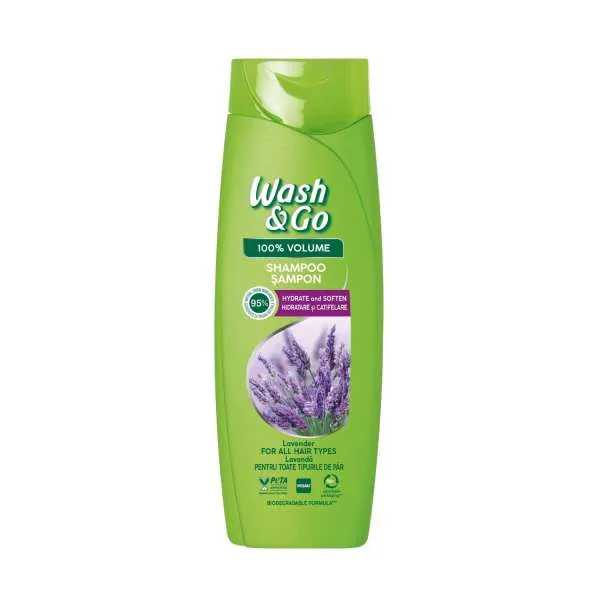 WASH&GO SAMPON LAVANDA 180ML 