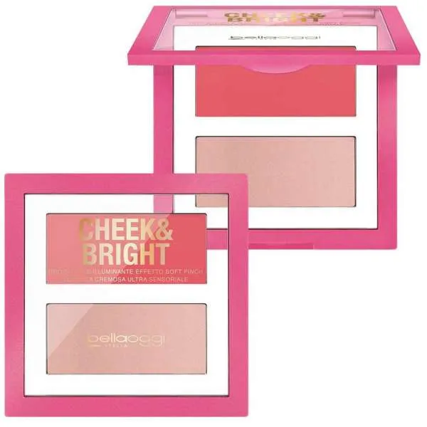 BELLA SJENKE ZA KONTURISANJE CHEEK AND BRIGHT PINK SHY 01 