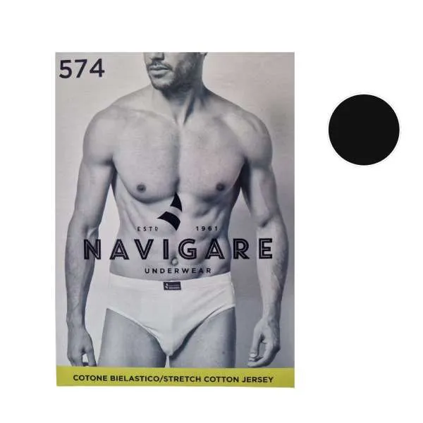 SLIP NAVIGARE A.574 NERO 7/XXL SLIP 