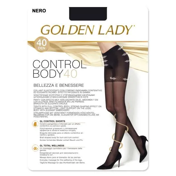 ČARAPE GOLDEN LADY CONTROL BODY 40 